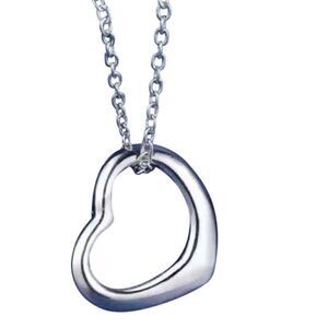 The Happy Heart pendant necklace in 925.